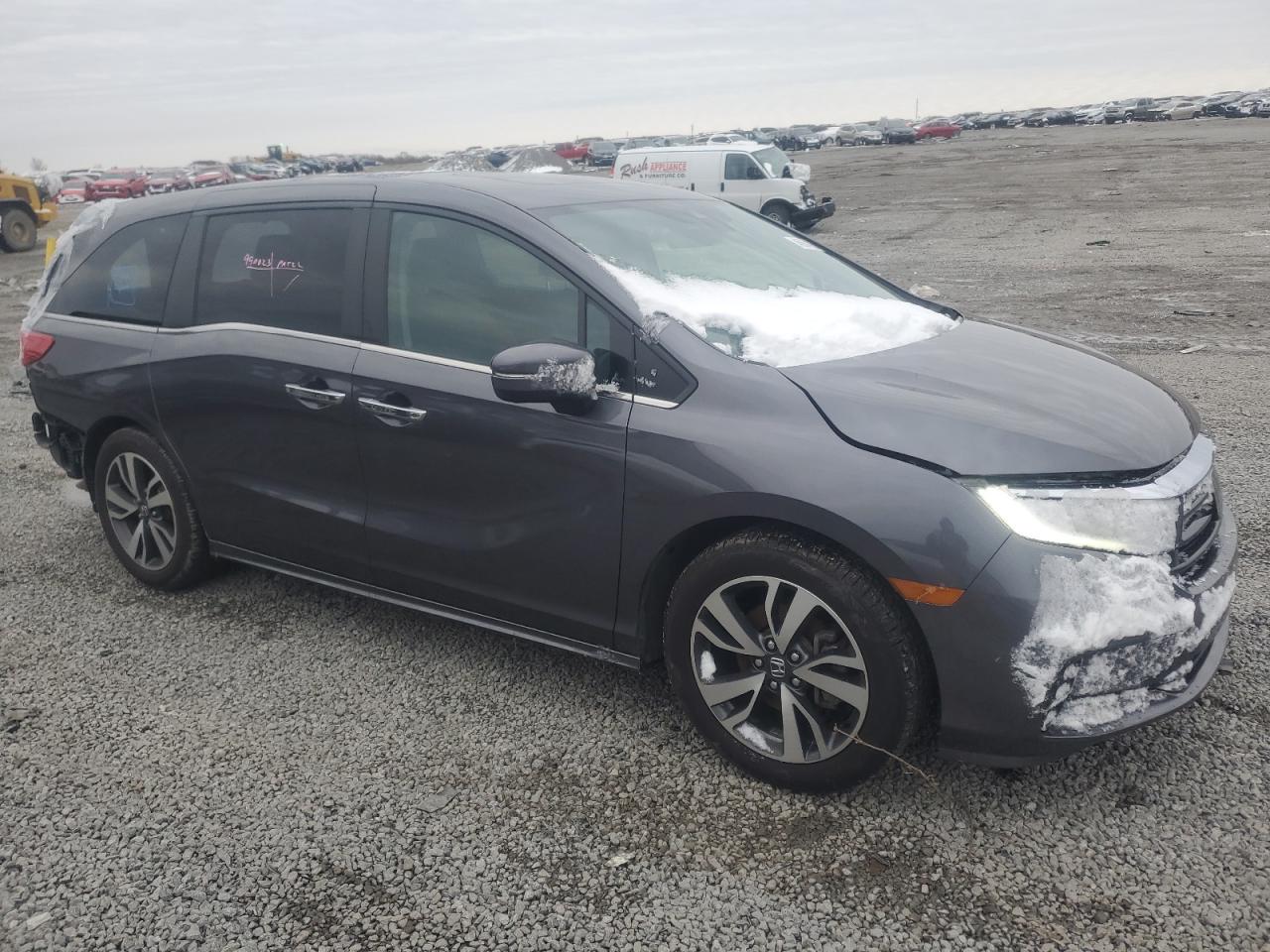 2022 HONDA ODYSSEY TOURING VIN:5FNRL6H81NB057005