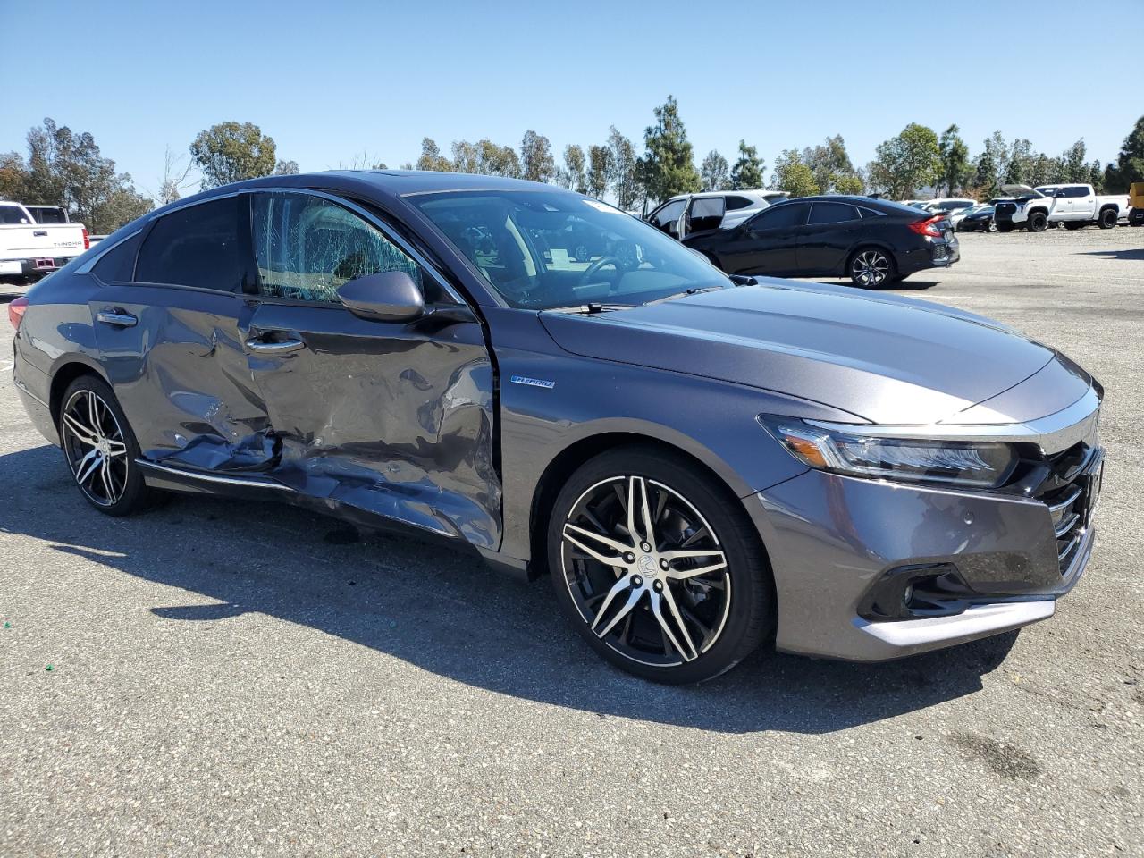 2022 HONDA ACCORD TOURING HYBRID VIN:1HGCV3F90NA016773