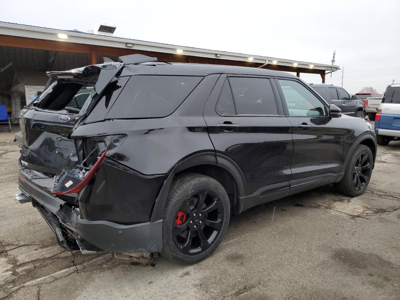 2022 FORD EXPLORER ST VIN:1FM5K8GC2NGA38791