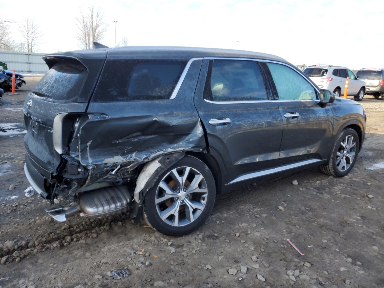 2022 HYUNDAI PALISADE SEL VIN:KM8R4DHE2NU454684