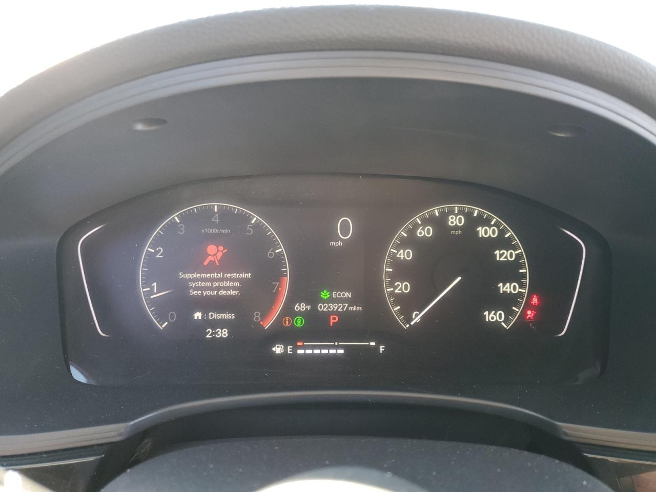 2024 HONDA CIVIC SPORT VIN:2HGFE2F58RH540376