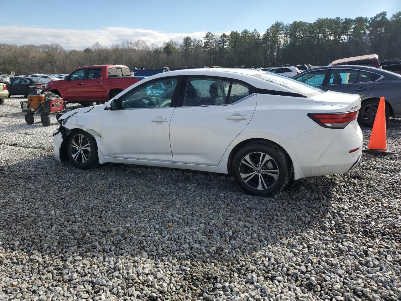 2022 NISSAN SENTRA SV VIN:3N1AB8CV2NY256645