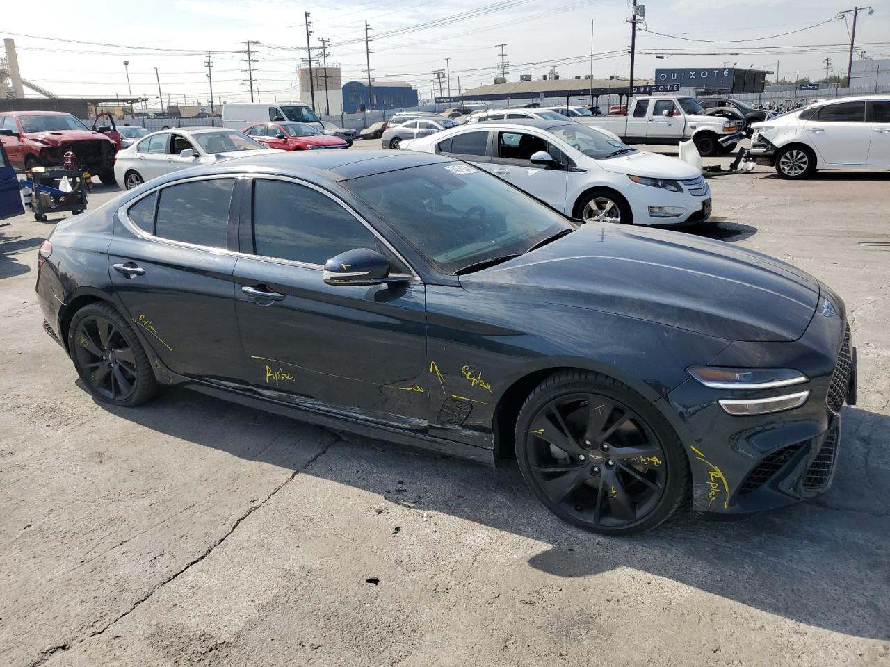 2022 GENESIS G70 BASE VIN:KMTG54TE2NU082023