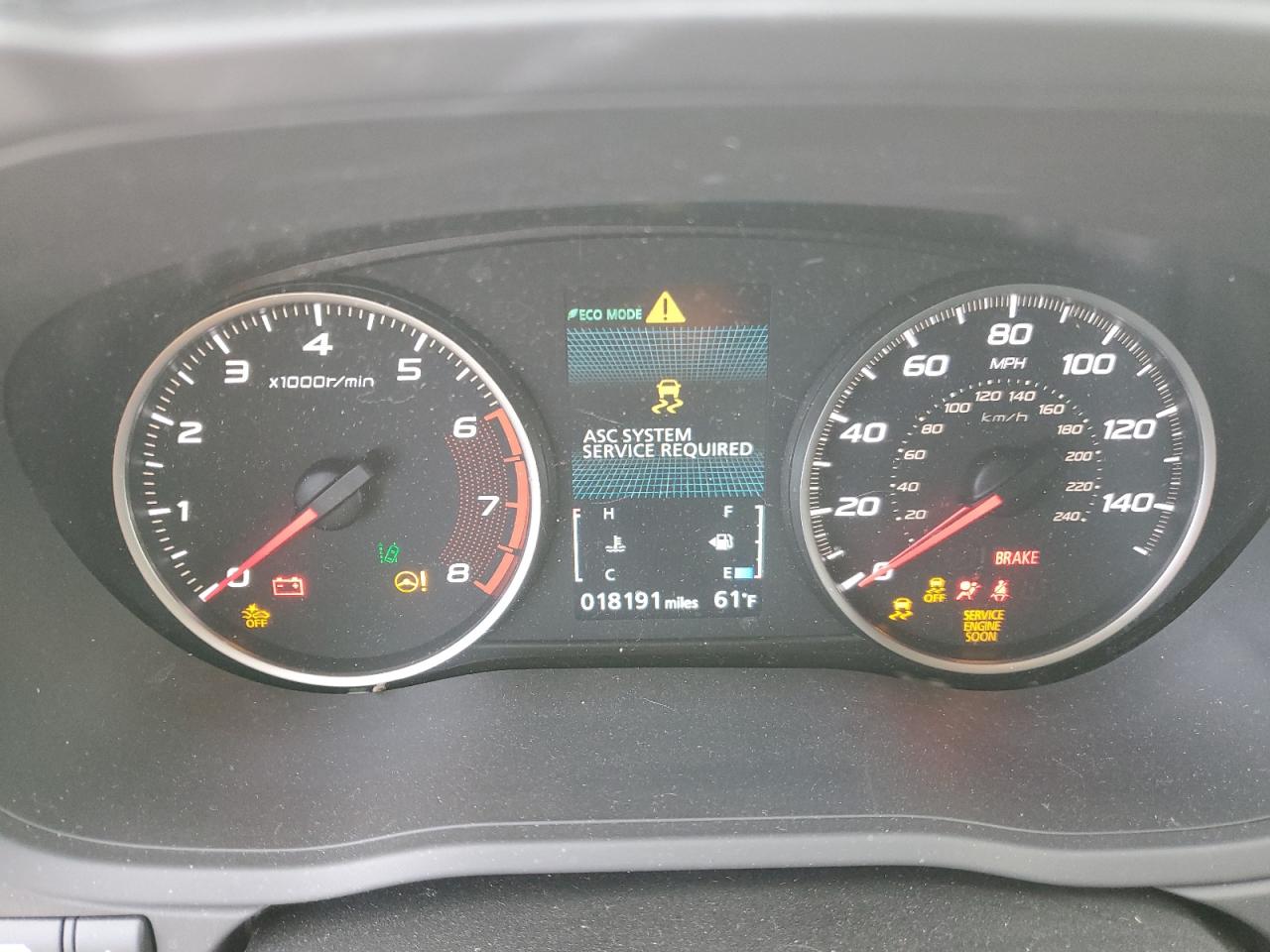 2022 MITSUBISHI ECLIPSE CROSS LE VIN:JA4ASVAA6NZ053737