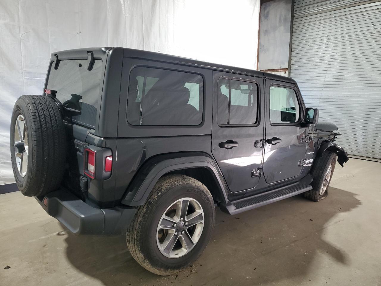 2022 JEEP WRANGLER UNLIMITED SAHARA VIN:1C4HJXEN7NW251082