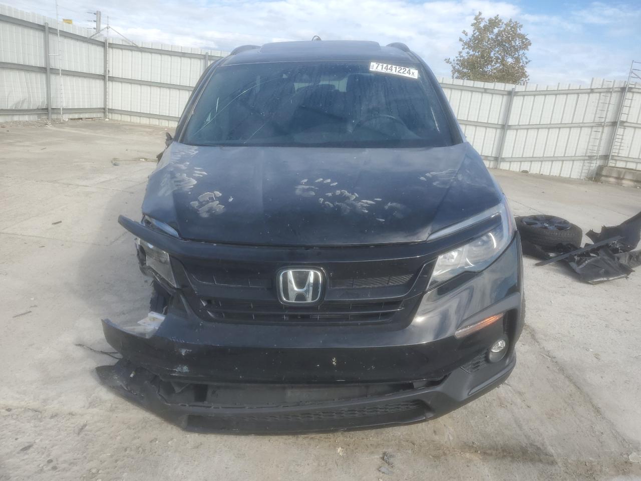 2022 HONDA PILOT TRAILSPORT VIN:5FNYF6H89NB045266