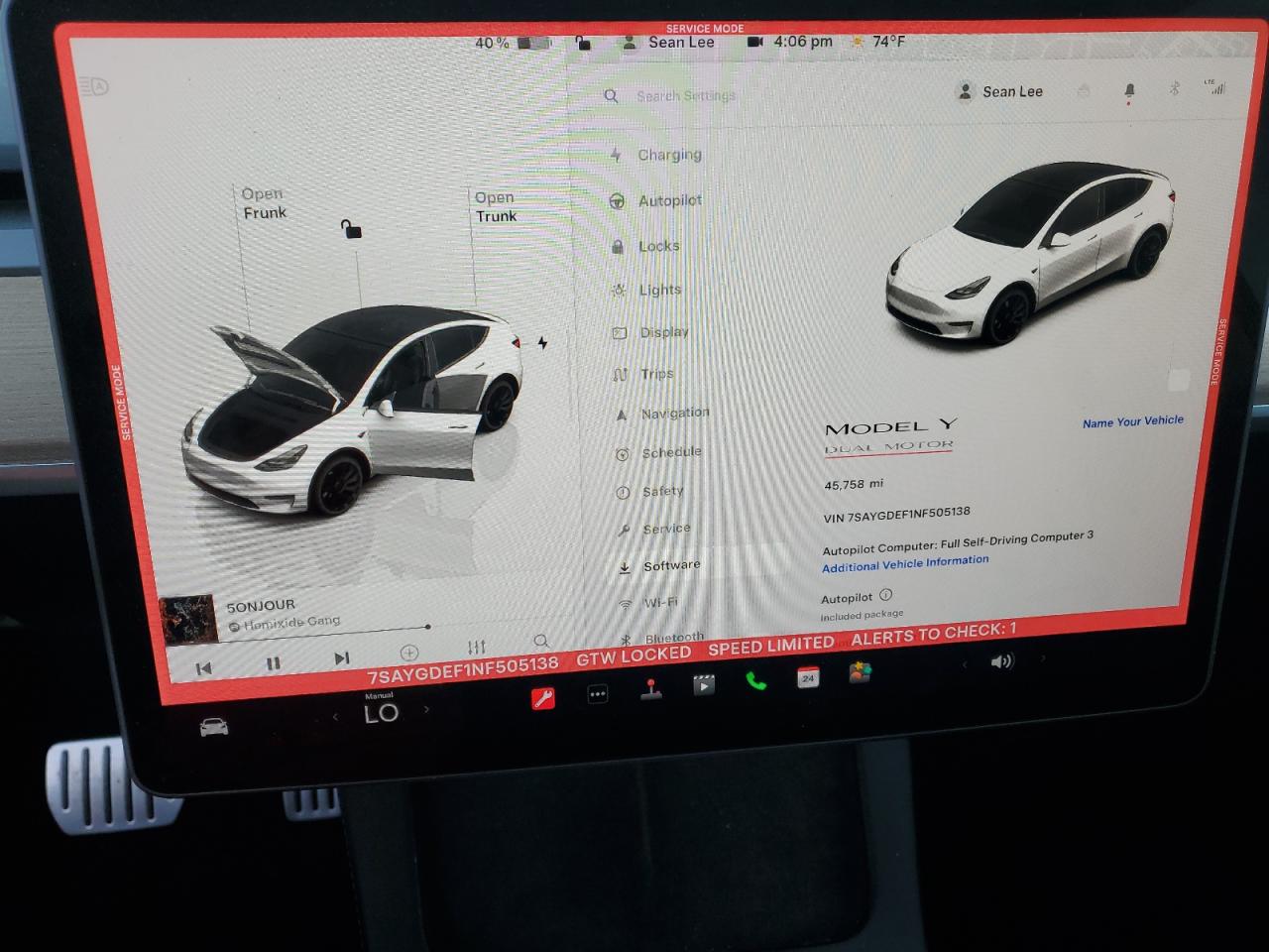 2022 TESLA MODEL Y  VIN:KNDJN2A27K7687280