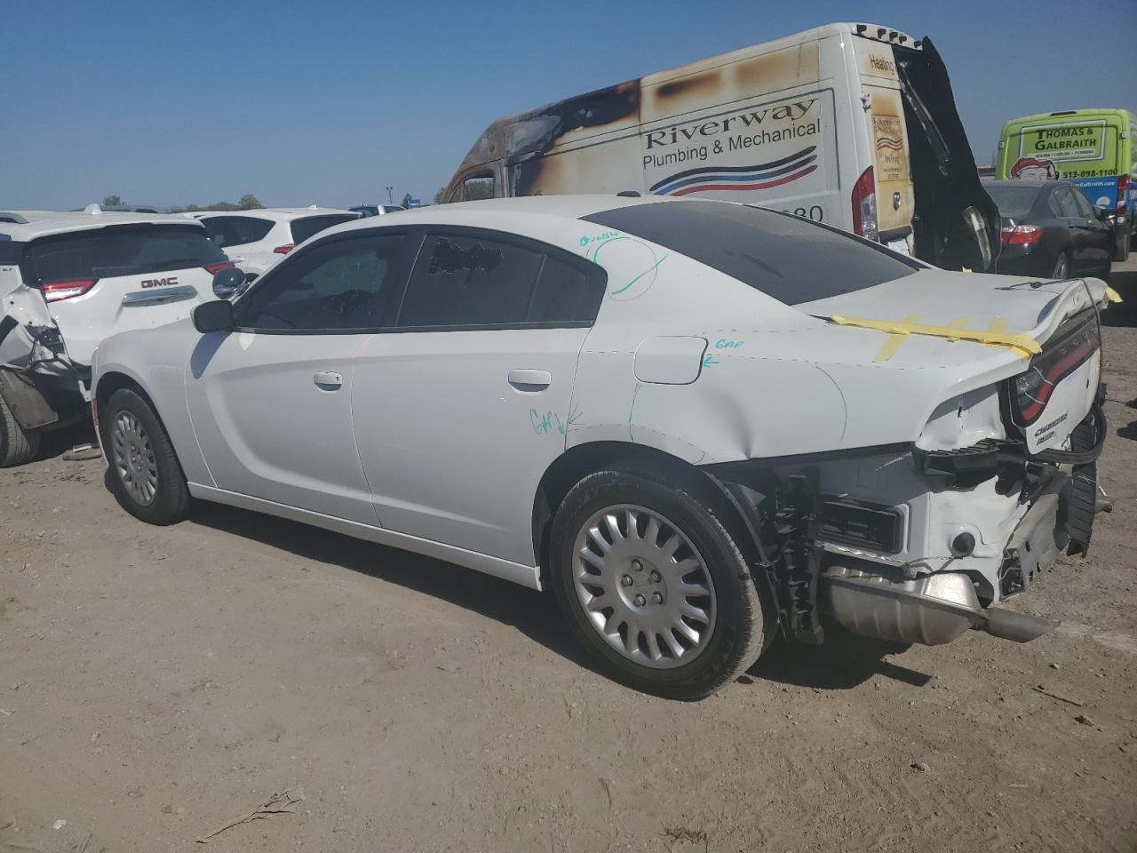 2022 DODGE CHARGER POLICE VIN:2C3CDXKGXNH232584