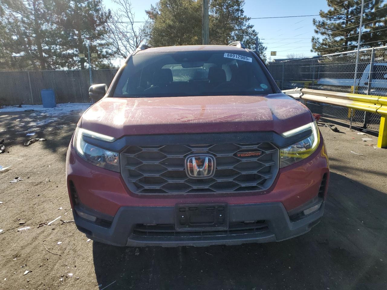2022 HONDA PASSPORT TRAIL SPORT VIN:5FNYF8H63NB029087
