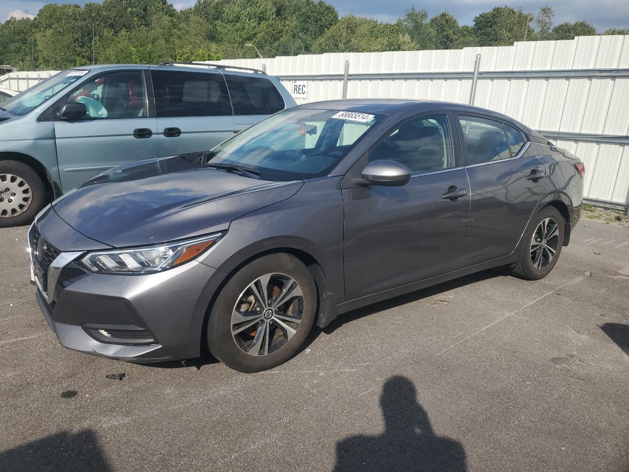 2022 NISSAN SENTRA SV VIN:3N1AB8CV2NY228618