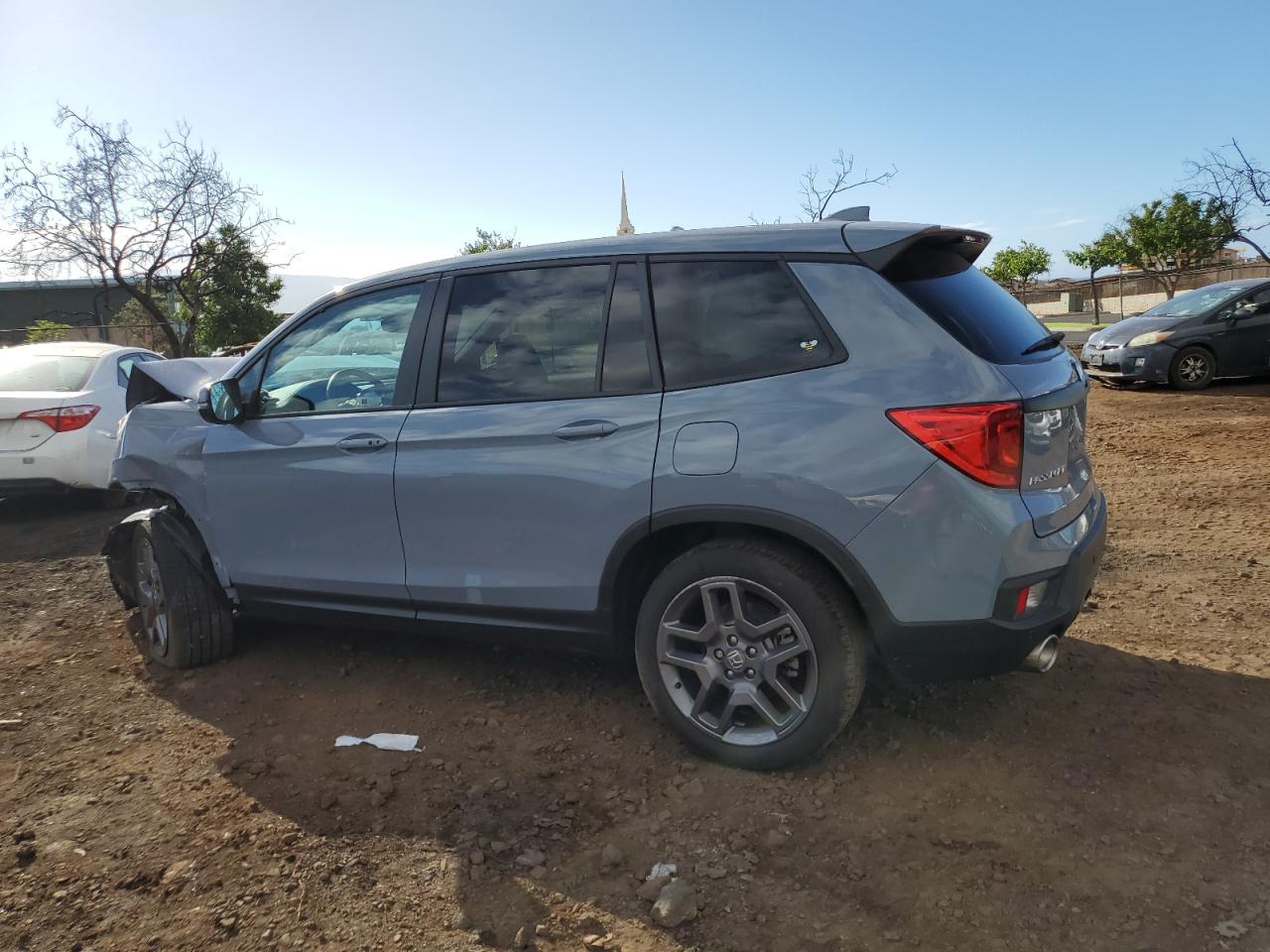 2022 HONDA PASSPORT EXL VIN:5FNYF7H58NB003733
