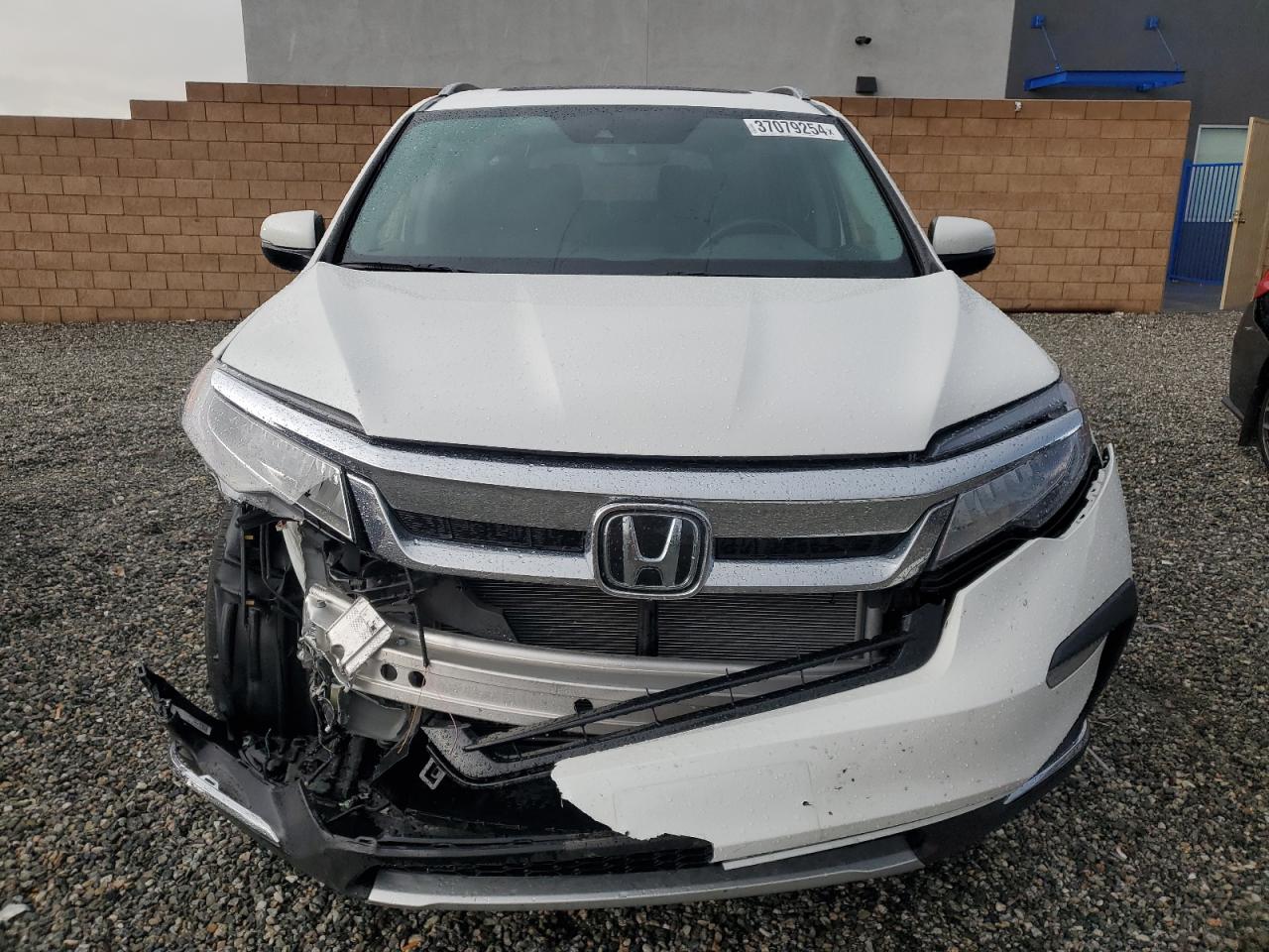 2022 HONDA PILOT TOURING VIN:5FNYF6H69NB086382