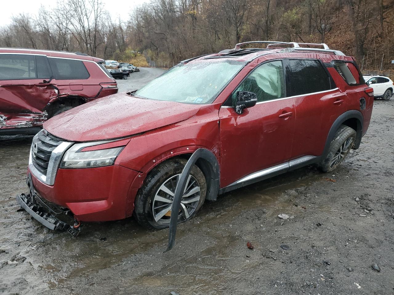 2022 NISSAN PATHFINDER PLATINUM VIN:5N1DR3DJ9NC236191
