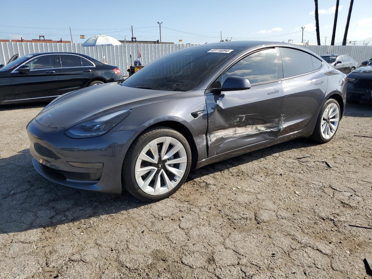 2022 TESLA MODEL 3  VIN:5YJ3E1EA7NF133384