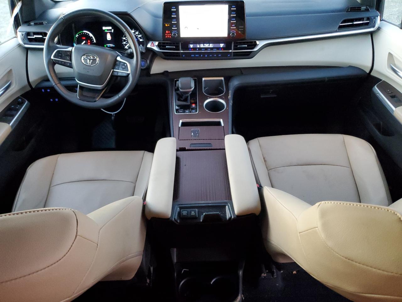 2022 TOYOTA SIENNA XLE VIN:5TDYRKEC8NS091935