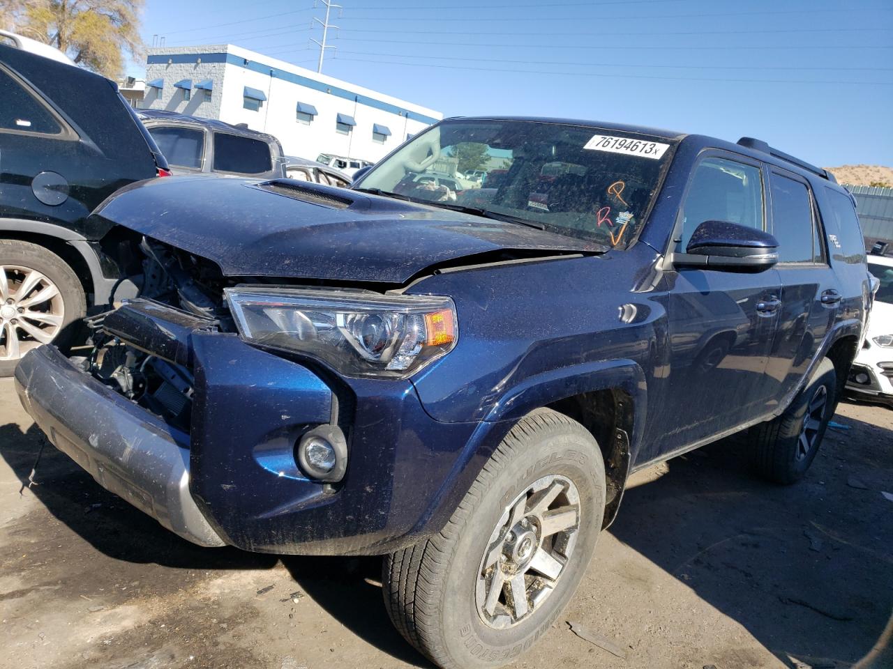 2022 TOYOTA 4RUNNER SR5 PREMIUM VIN:JTERU5JR7N6041327