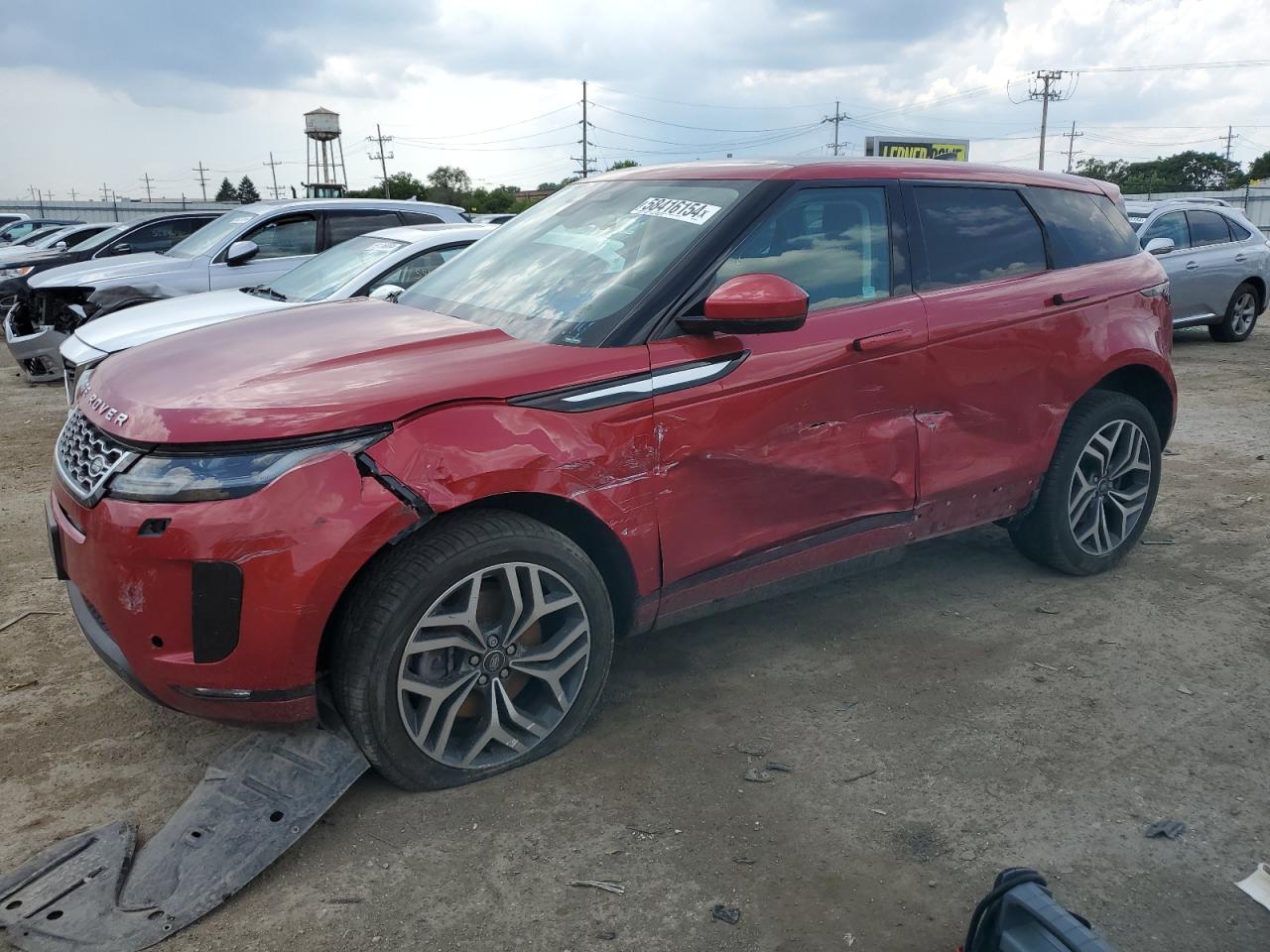 2022 LAND ROVER RANGE ROVER EVOQUE SE VIN:SALZP2FX7NH166472