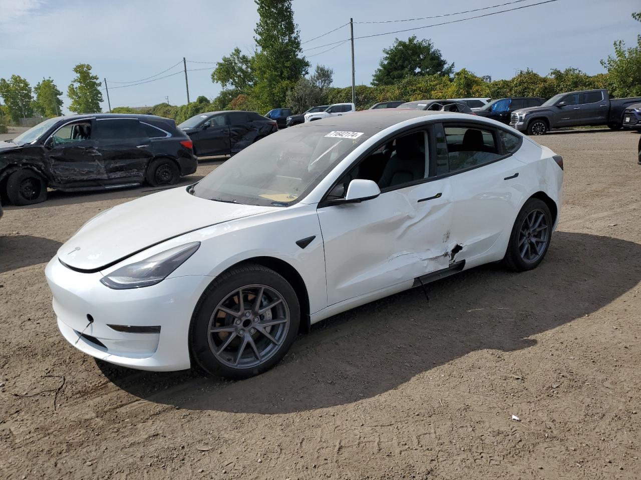 2023 TESLA MODEL 3  VIN:LRW3E1FA2PC872321