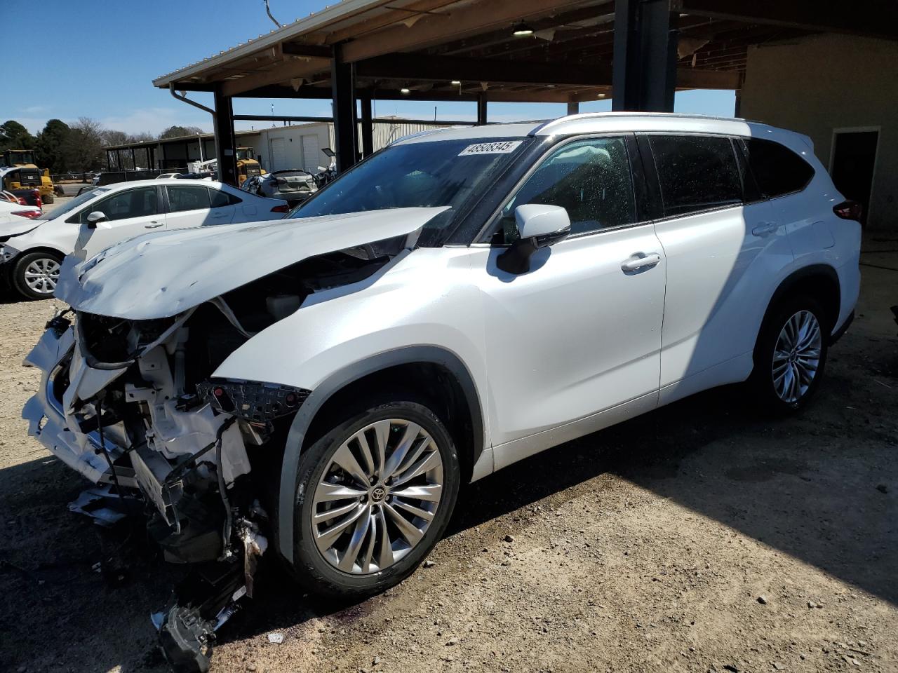 2022 TOYOTA HIGHLANDER PLATINUM VIN:5TDFZRAH4NS122700