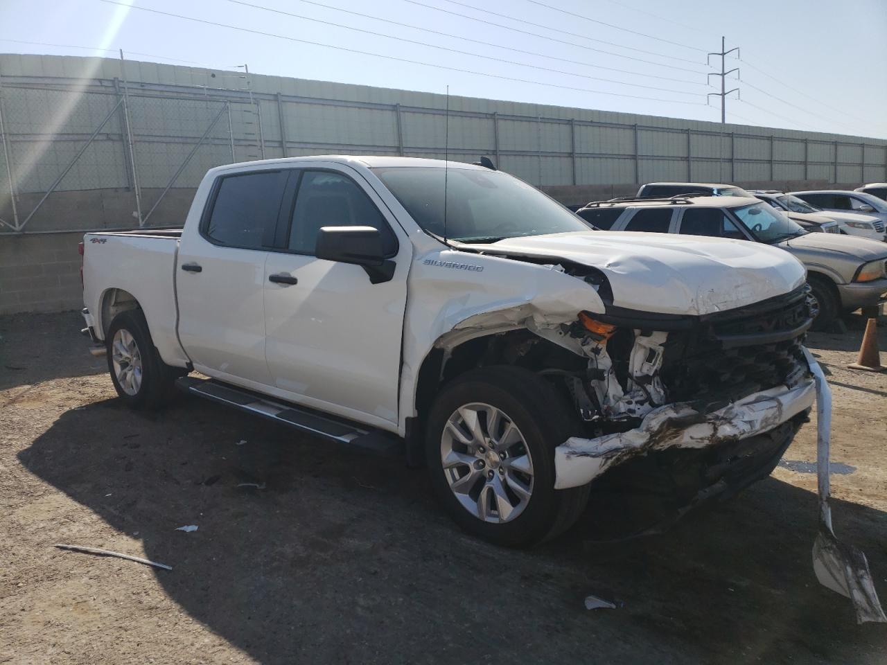 2022 CHEVROLET SILVERADO K1500 CUSTOM VIN:1GCPDBEK4NZ587007