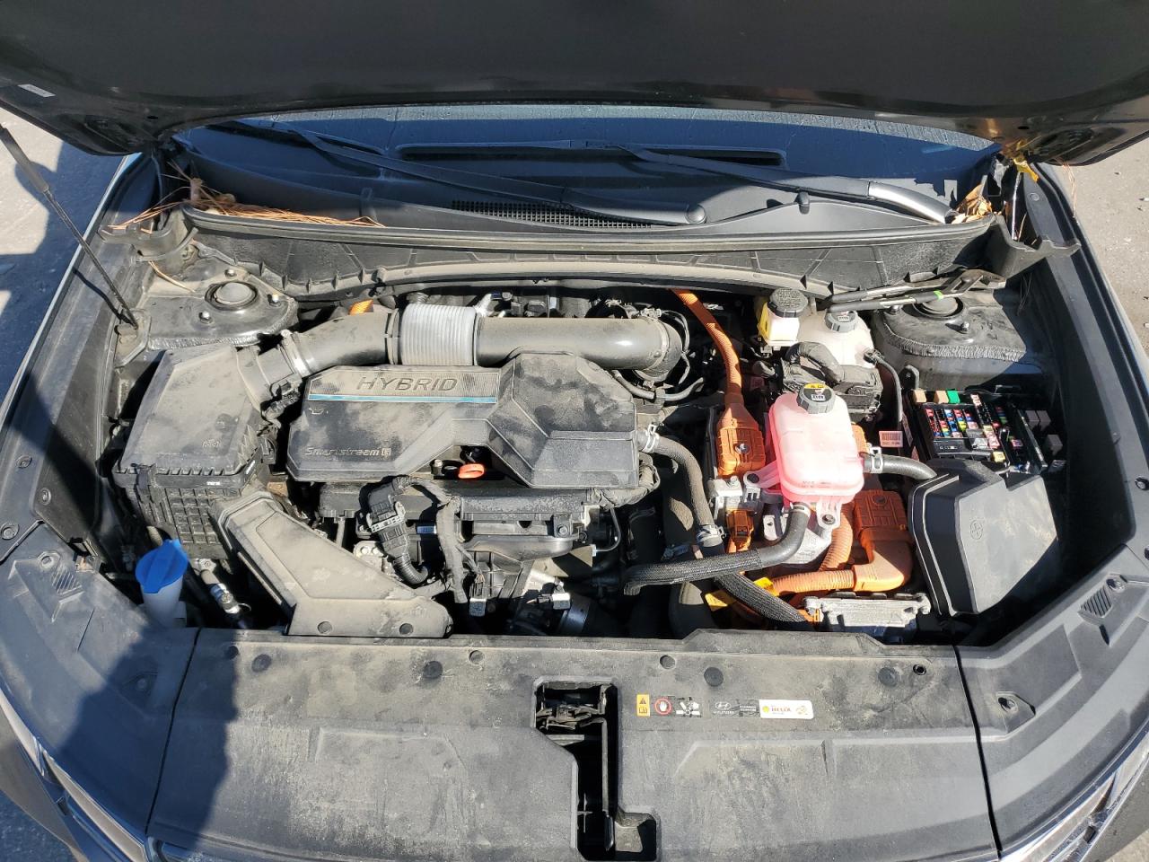 2022 HYUNDAI TUCSON BLUE VIN:KM8JBCA15NU030520