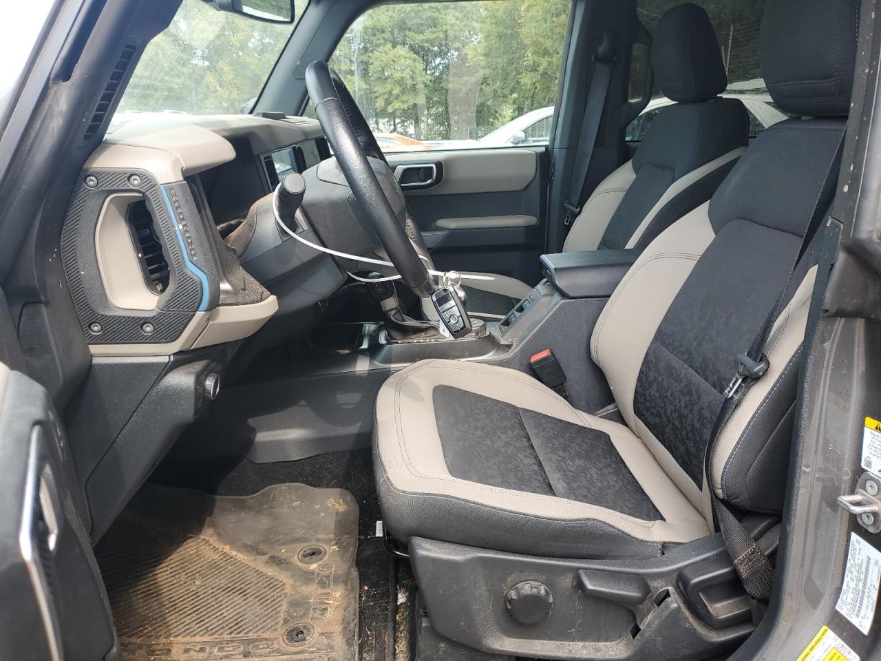 2022 FORD BRONCO BASE VIN:1FMEE5DPXNLB20806