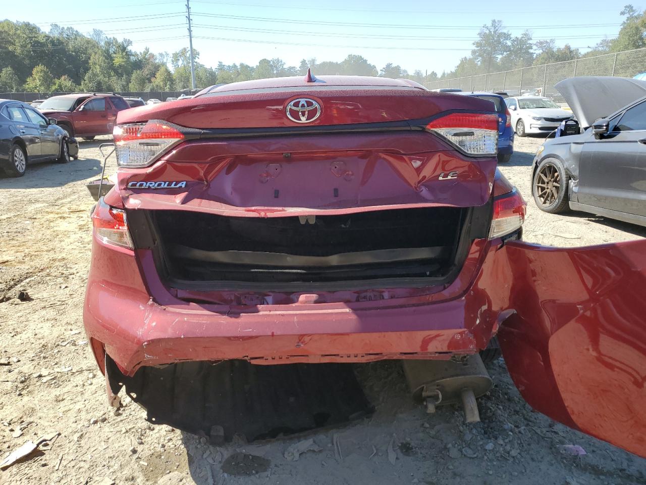 2022 TOYOTA COROLLA LE VIN:JTDEPMAE6NJ216441