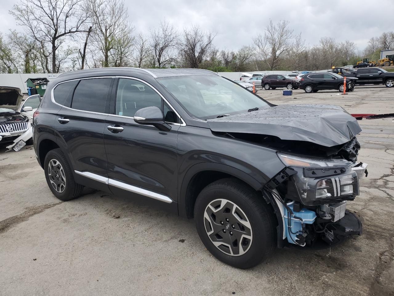 2023 HYUNDAI SANTA FE BLUE VIN:5NMS2DA14PH012731