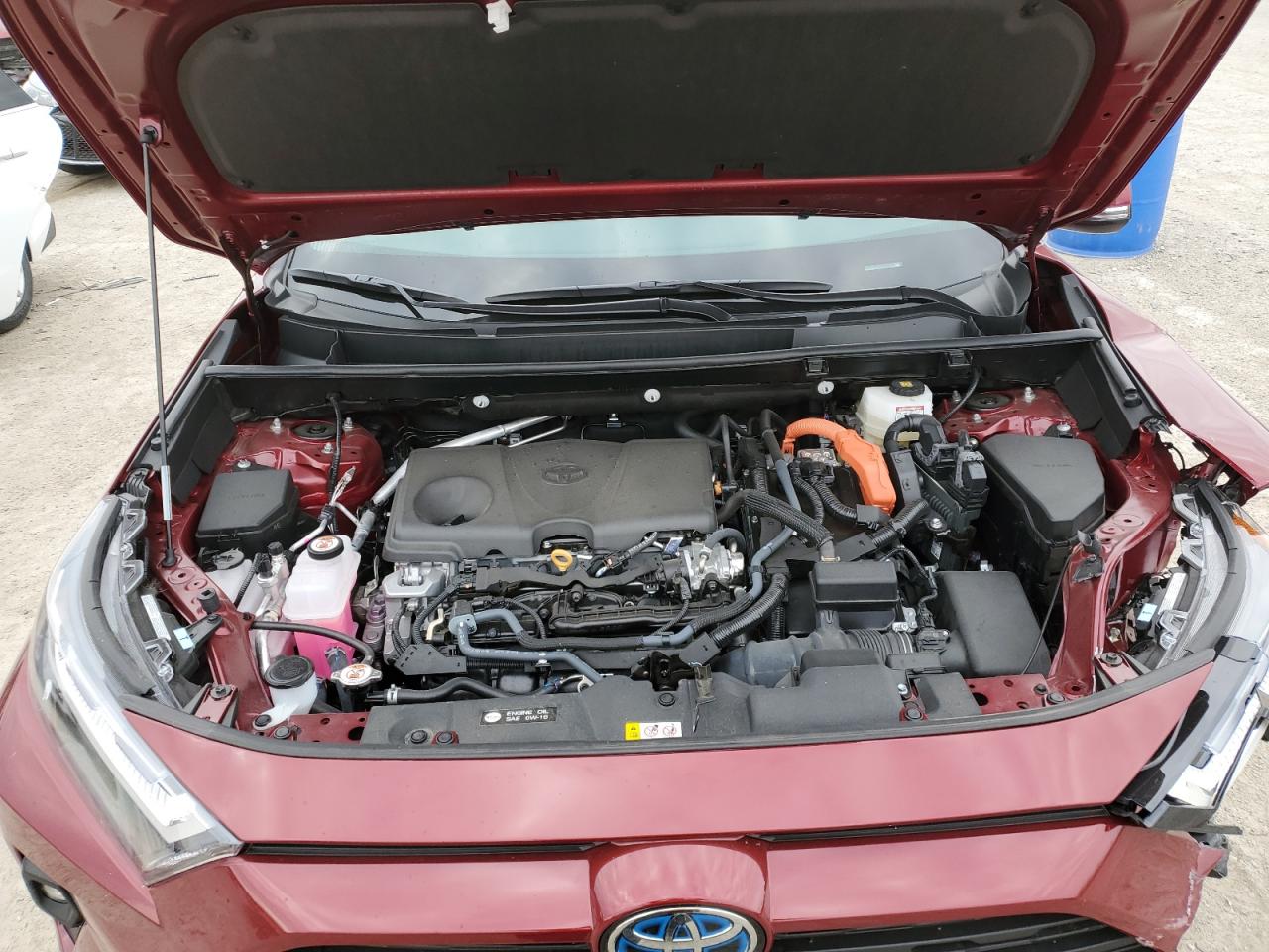 2022 TOYOTA RAV4 XLE PREMIUM VIN:4T3B6RFV9NU093375