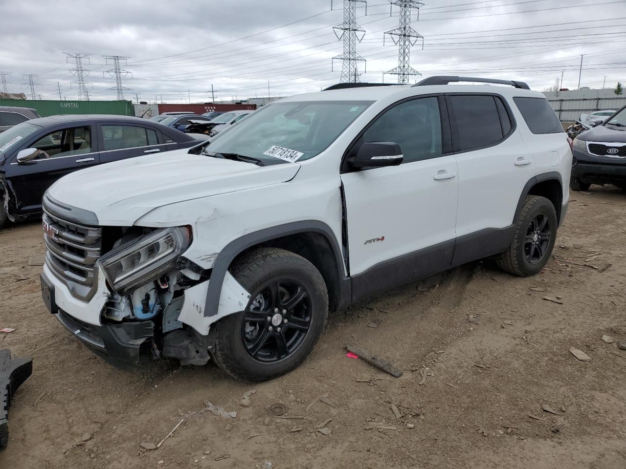 2022 GMC ACADIA AT4 VIN:1GKKNLLS9NZ112327