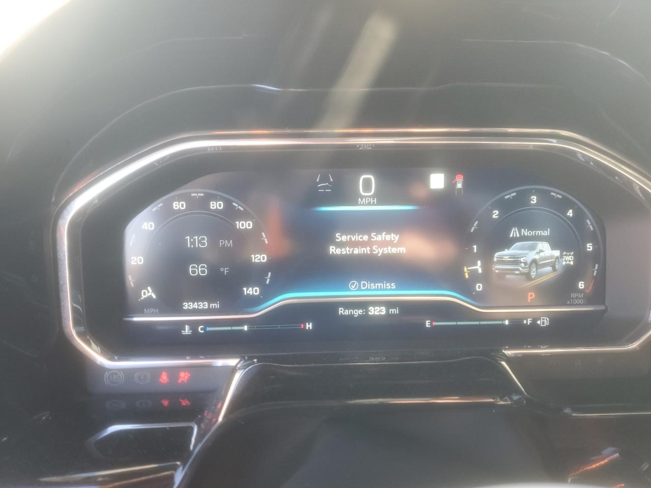 2023 CHEVROLET SILVERADO K1500 LTZ VIN:2GCUDGED5P1123754