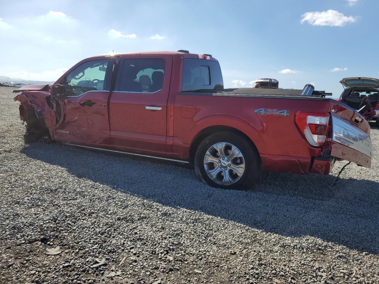 2022 FORD F150 SUPERCREW VIN:1FTFW1ED7NFB11918