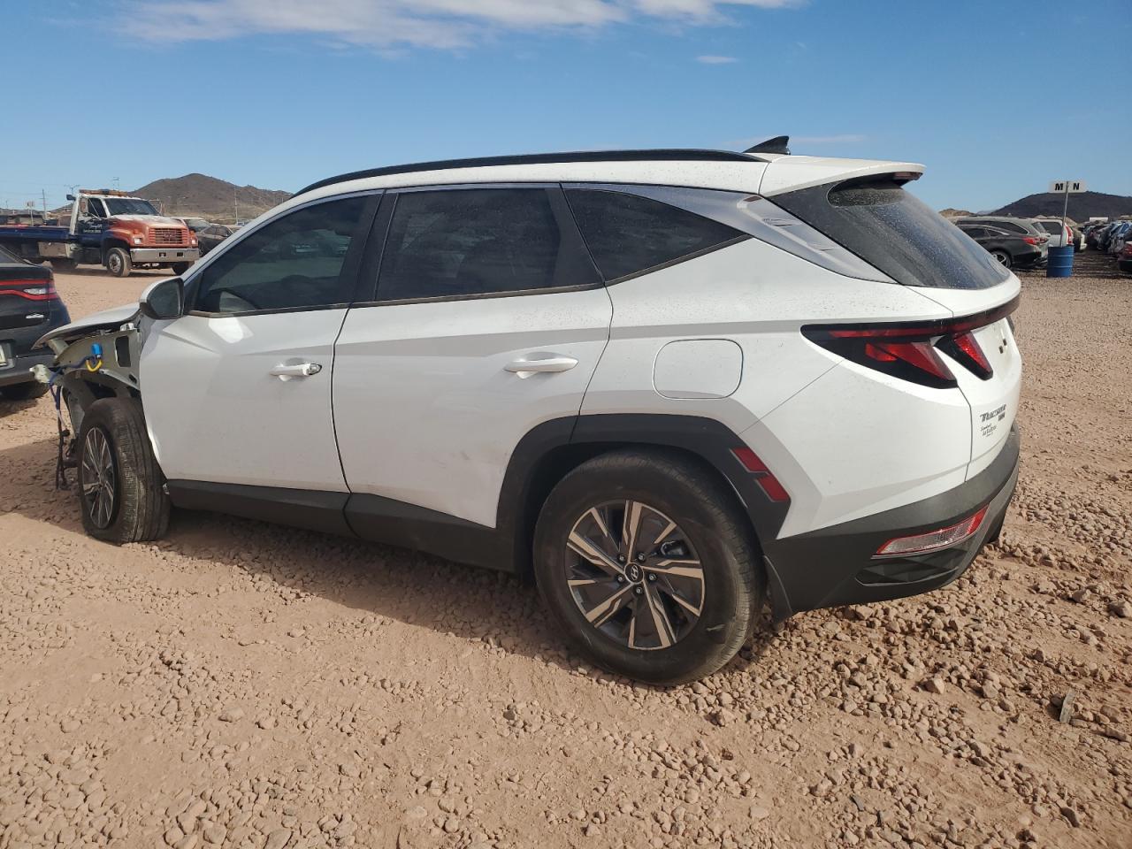 2024 HYUNDAI TUCSON BLUE VIN:KM8JBCD15RU187465