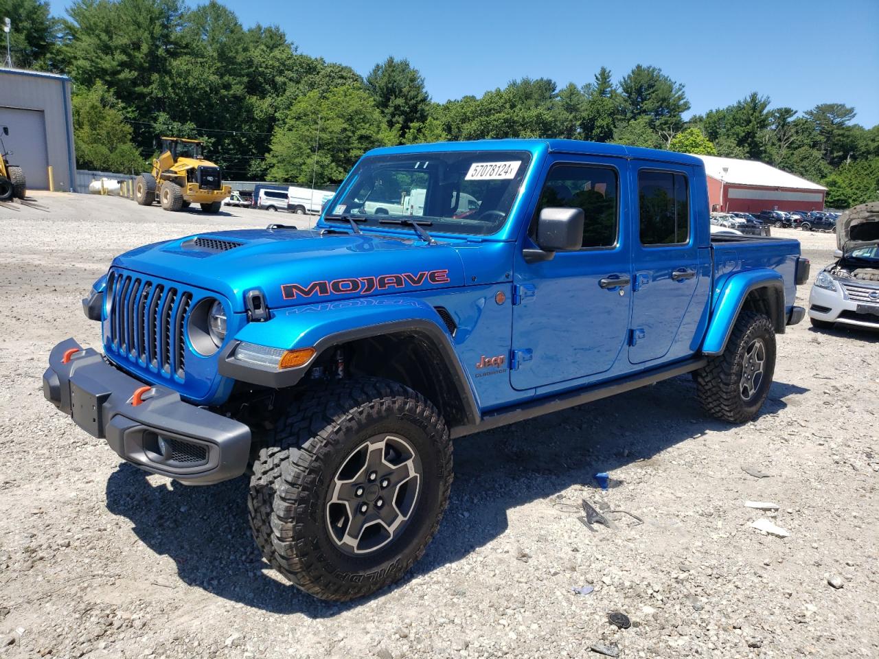 2022 JEEP GLADIATOR MOJAVE VIN:1C6JJTEG9NL135127