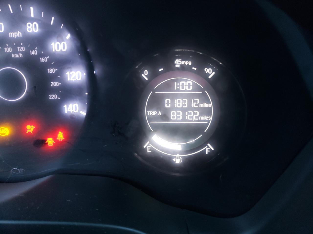 2022 HONDA HR-V LX VIN:3CZRU6H32NM750334