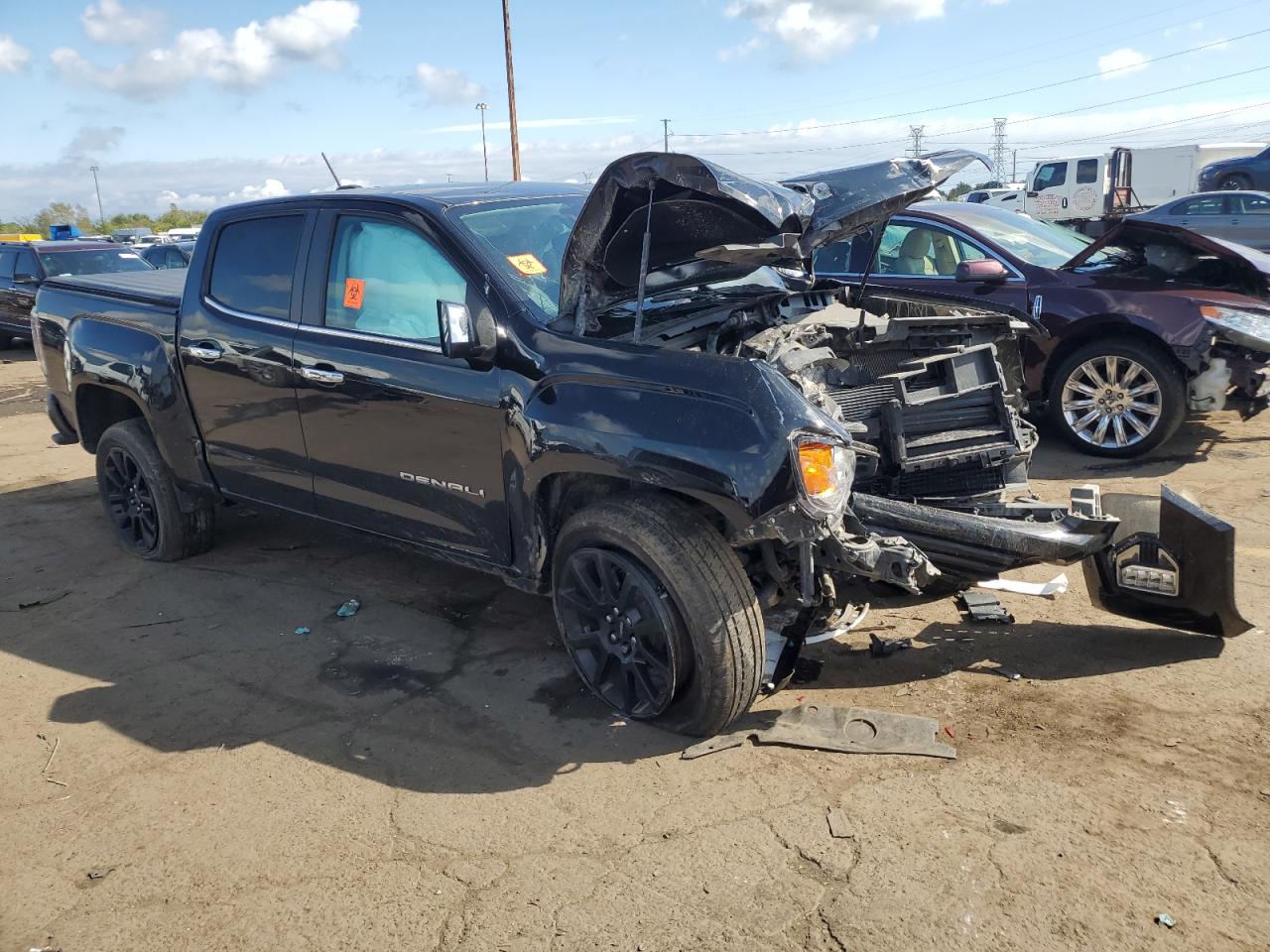 2022 GMC CANYON DENALI VIN:1GTG6EEN1N1130725