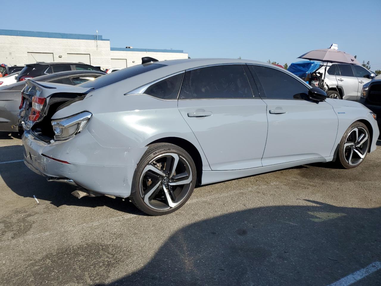 2022 HONDA ACCORD HYBRID SPORT VIN:1HGCV3F22NA037496