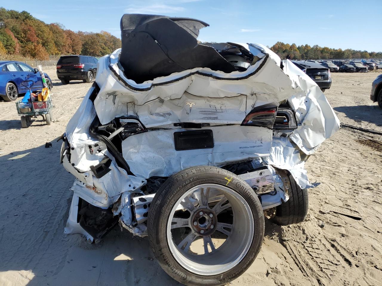 2023 TESLA MODEL Y  VIN:7SAYGDEE2PA105161