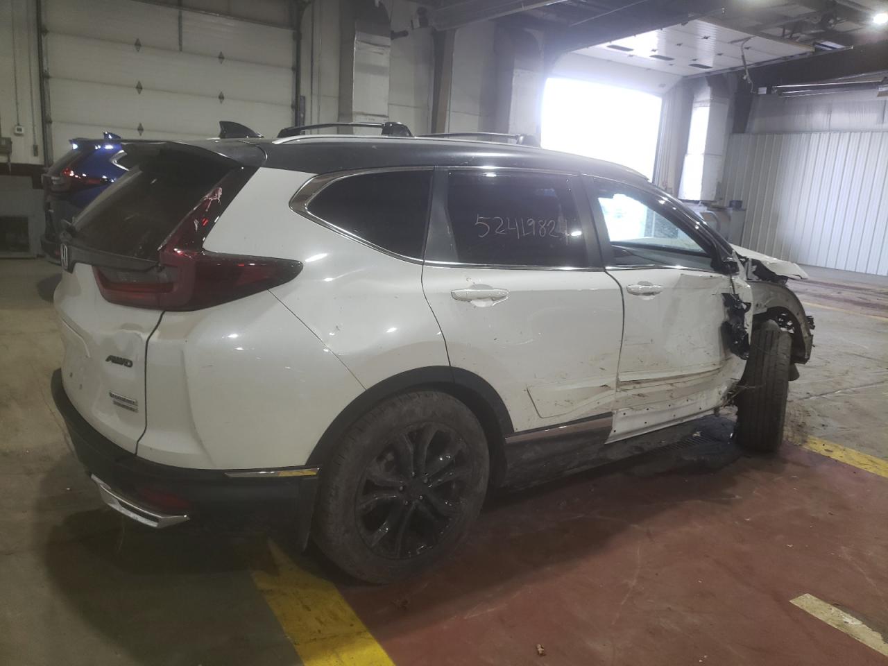 2022 HONDA CR-V TOURING VIN:5J6RT6H90NL020575