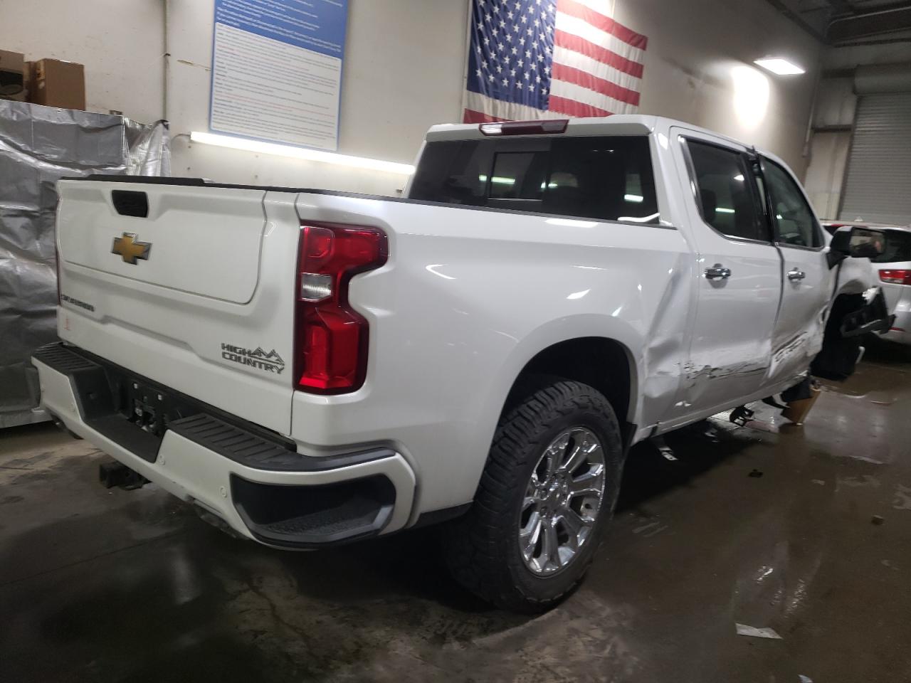 2022 CHEVROLET SILVERADO LTD K1500 HIGH COUNTRY VIN:3GCUYHED0NG201680