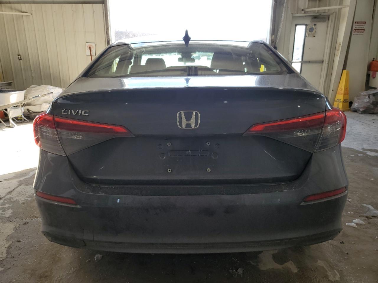 2022 HONDA CIVIC EX VIN:JHMFE1F74NX009173