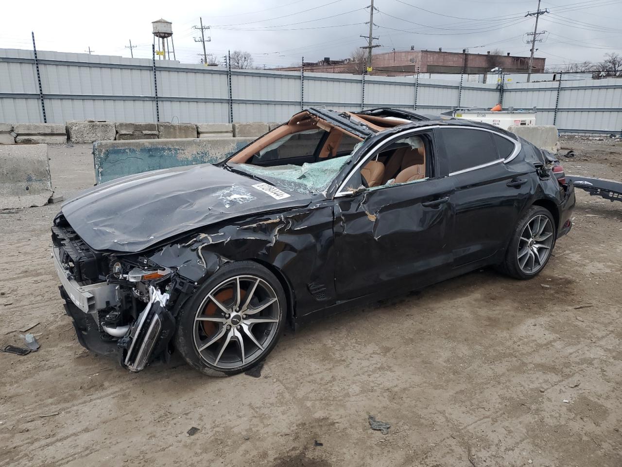 2022 GENESIS G70 BASE VIN:KMTG34TAXNU098277