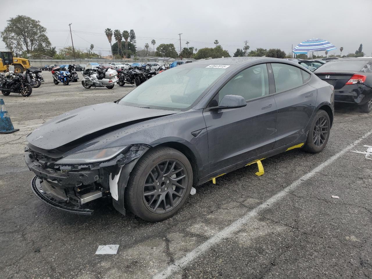 2024 TESLA MODEL 3  VIN:5YJ3E1EA5RF744388