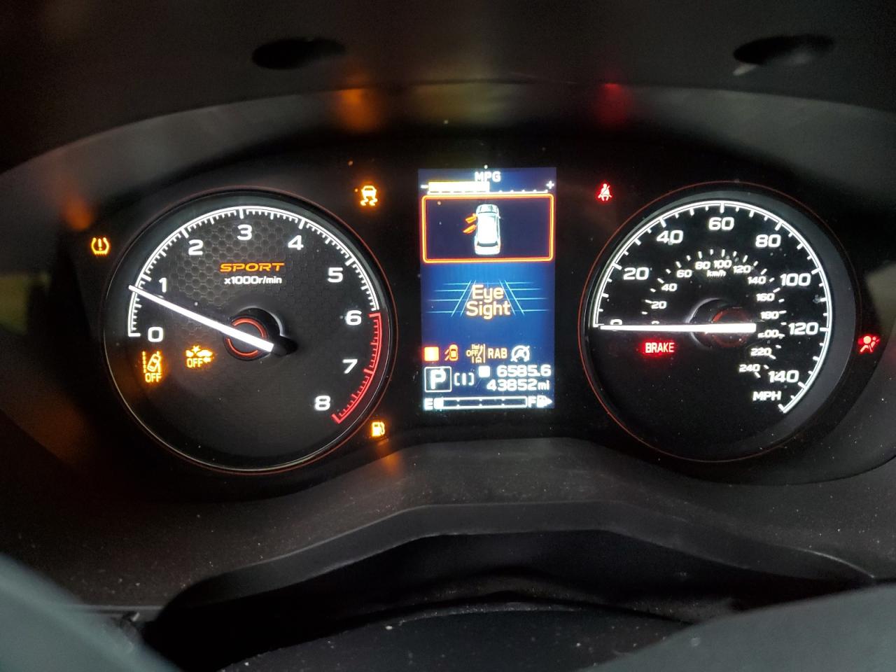 2023 SUBARU FORESTER SPORT VIN:JF2SKAJCXPH493684