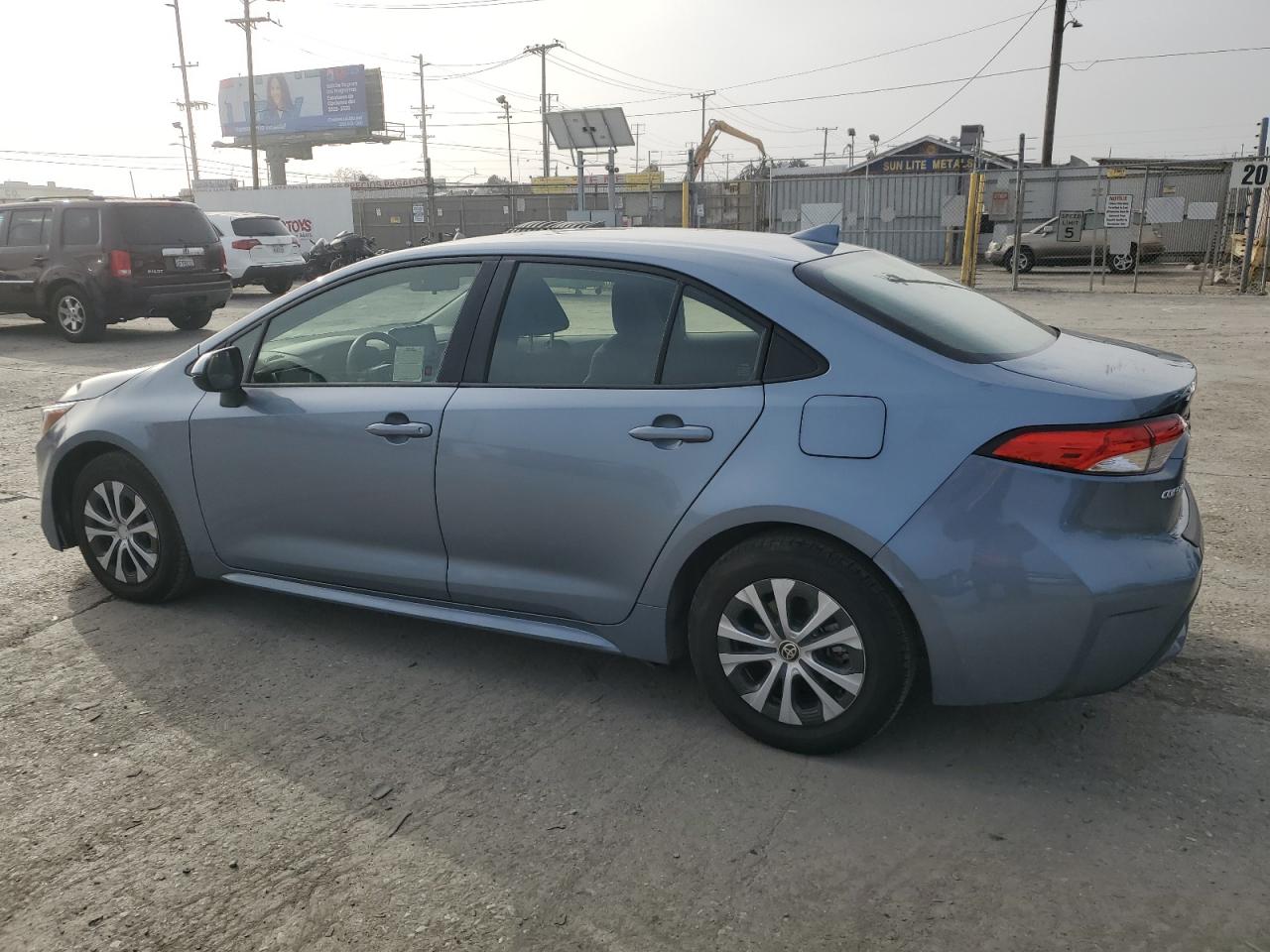 2022 TOYOTA COROLLA LE VIN:JTDEAMDE2NJ037892