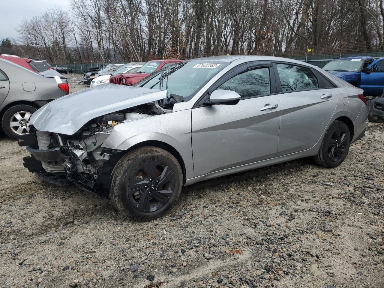 2022 HYUNDAI ELANTRA SEL VIN:5NPLM4AG7NH074675