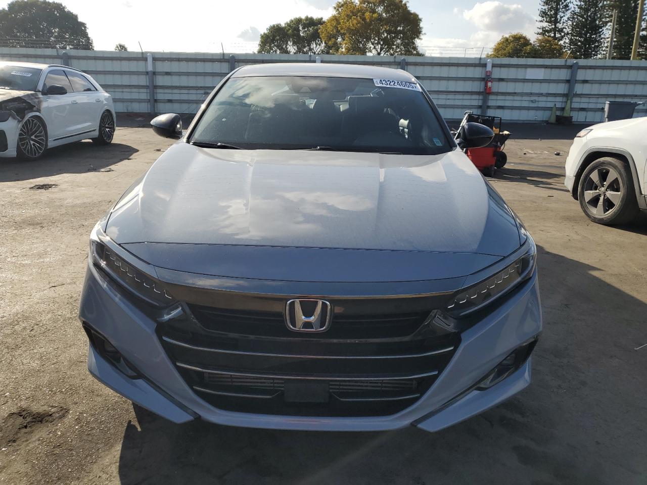 2022 HONDA ACCORD SPORT VIN:1HGCV1F35NA108087