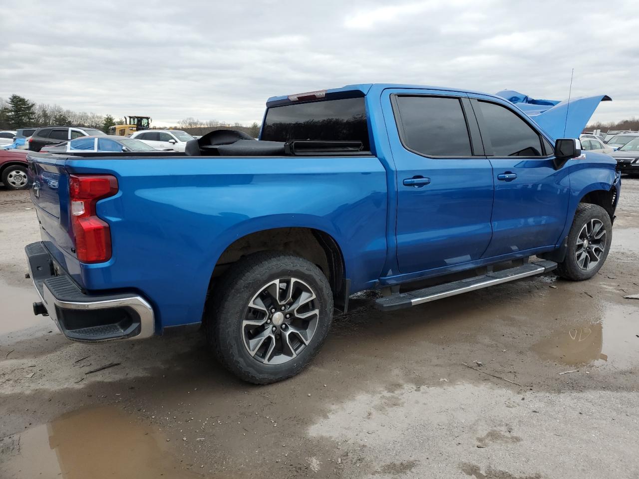 2022 CHEVROLET SILVERADO K1500 LT VIN:3GCUDDEDXNG595743