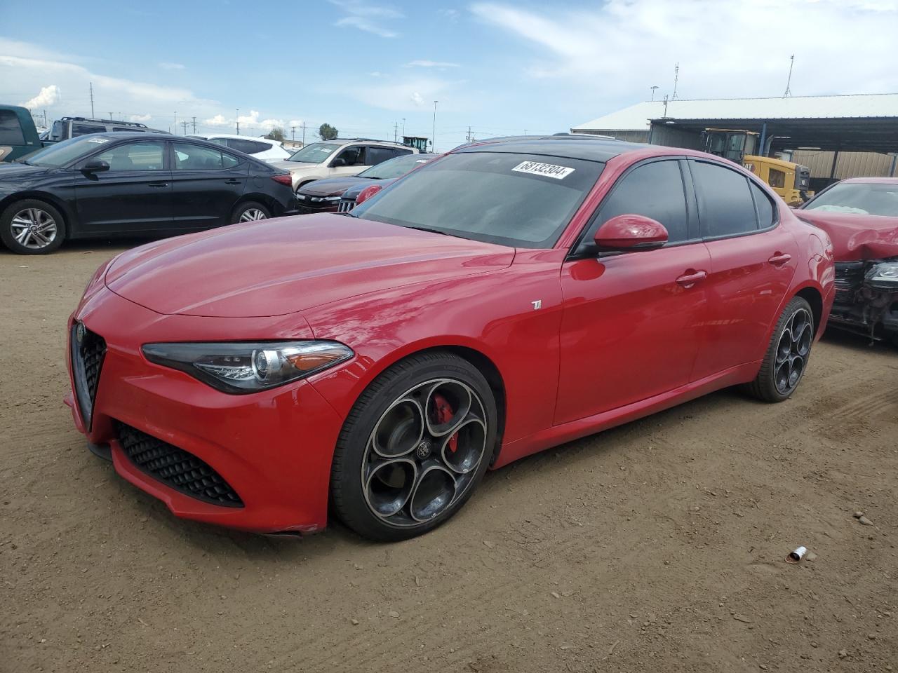 2022 ALFA ROMEO GIULIA SUPER VIN:ZARFANBN8N7660028