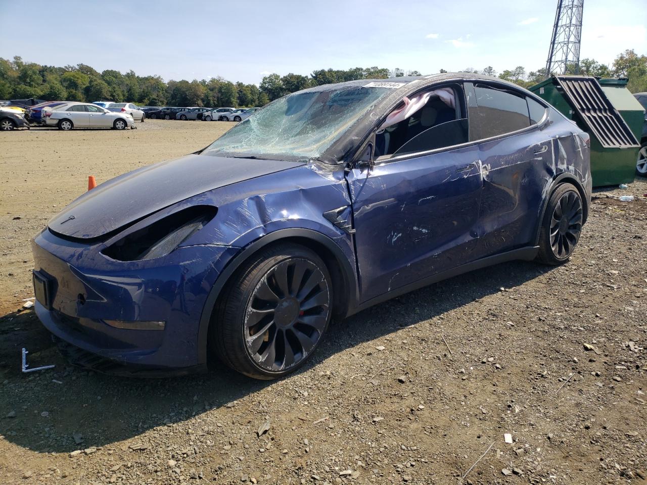 2022 TESLA MODEL Y  VIN:7SAYGDEFXNF530121